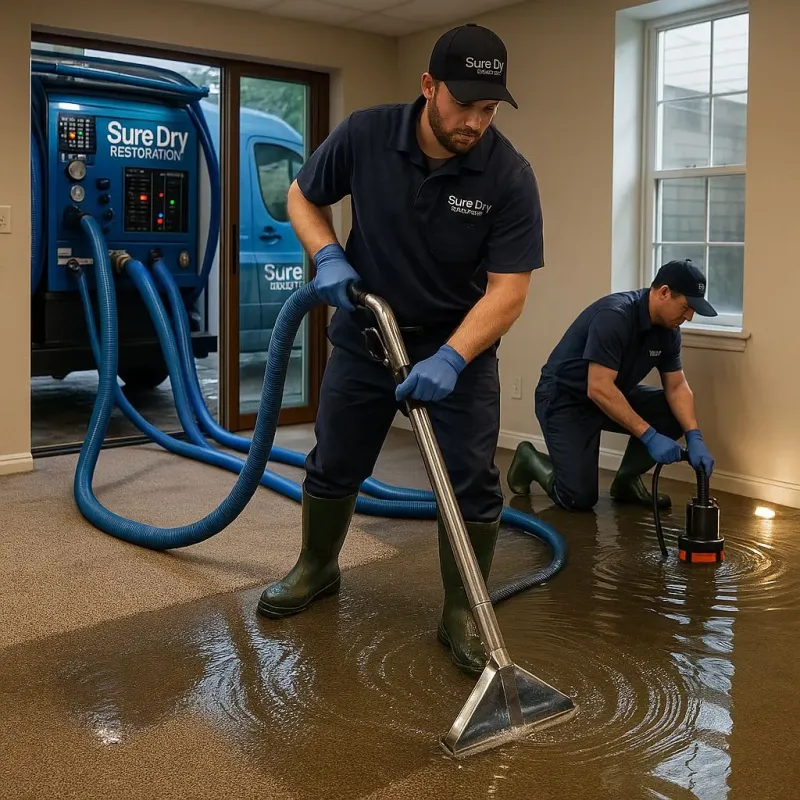 Water Extraction and Removal process in Cowpens, SC